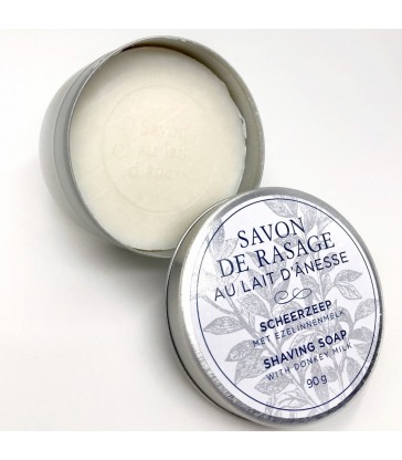 Savon de rasage au lait d'ânesse