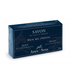 Savon au lait d'ânesse mûre de chemins