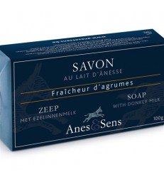 Savon au lait d'ânesse fraicheur d'agrumes