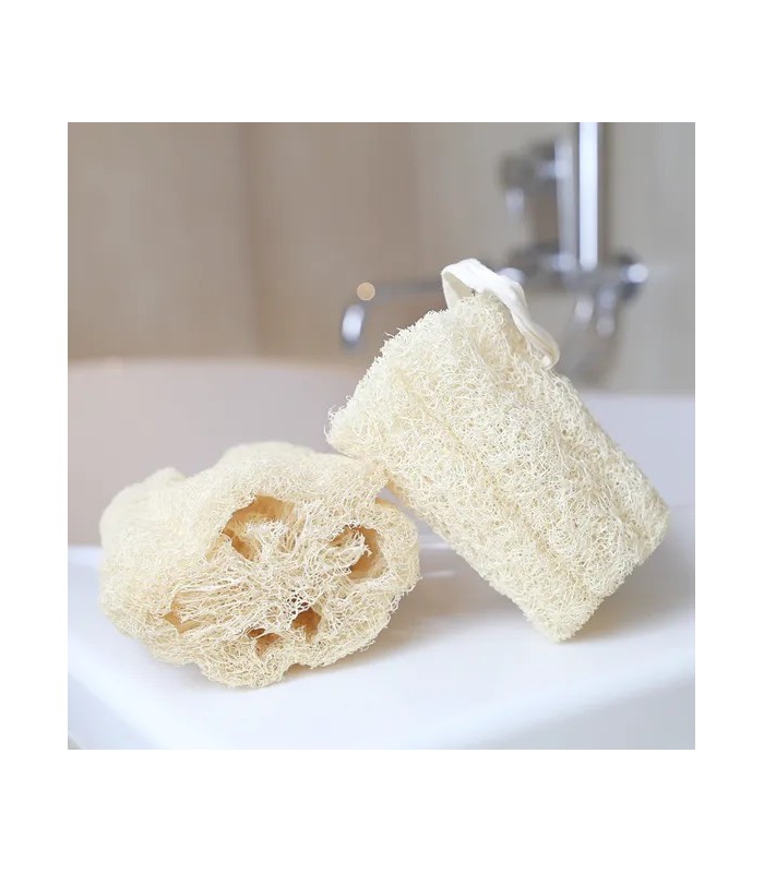 Mini éponge visage en luffa