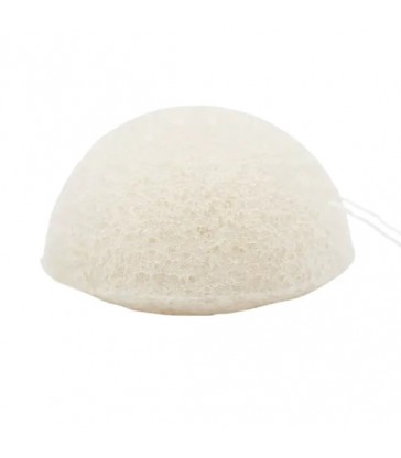 Eponge Konjac Nettoyante Visage Blanche