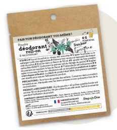 Recharge Dose 6gr Déodorant Senteur Fraîcheur Tonique STEP-ONE